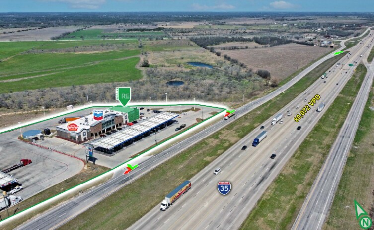 More Photos Of 22612 S IH 35 Service Rd, Jarrell General Retail For Lease