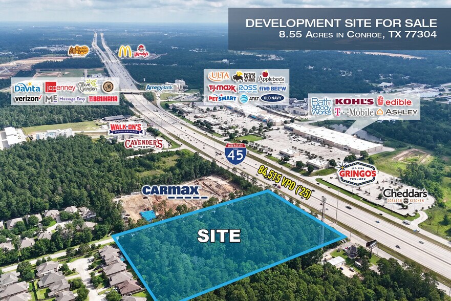 Primary Photo Of 2501 Interstate 45 N, Conroe Land For Sale