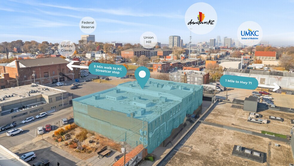 More Photos Of 3107-3111 Gillham Rd, Kansas City Storefront Retail Office For Lease