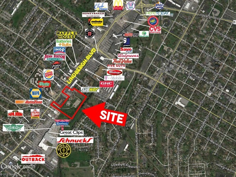 More Photos Of 8388-8430 N Lindbergh Blvd, Florissant Land For Sale