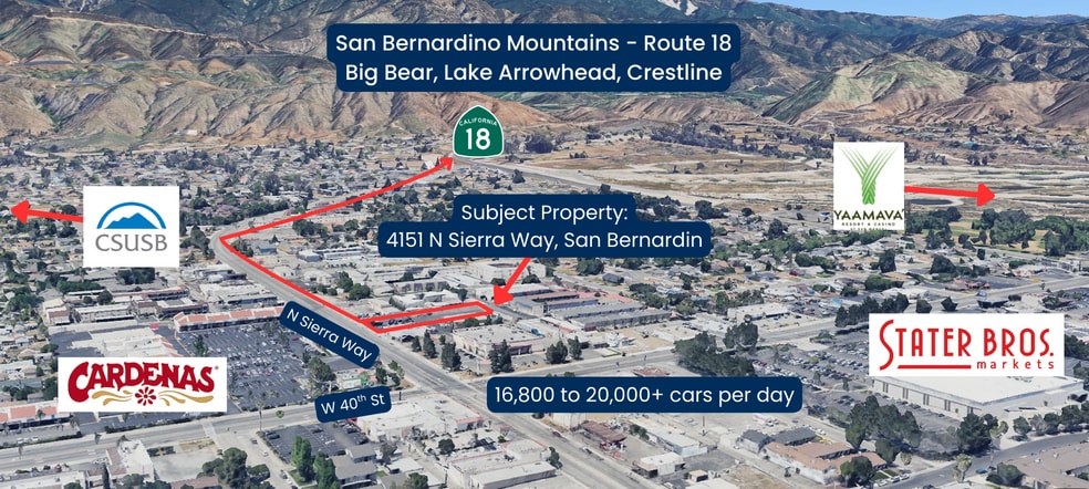 More Photos Of 4151 N Sierra Way, San Bernardino Restaurant For Sale