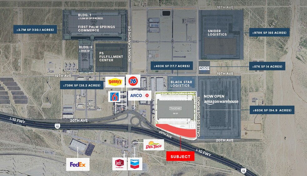Primary Photo Of I-10 Fwy @ Indian Canyon Drive, Desert Hot Springs Land For Lease