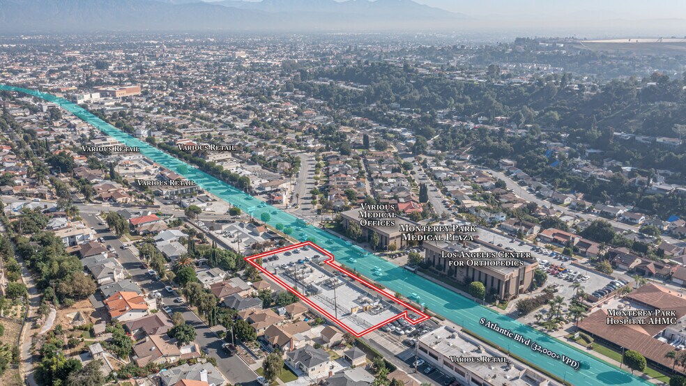 More Photos Of 883 S Atlantic Blvd, Monterey Park Storefront Retail Office For Lease