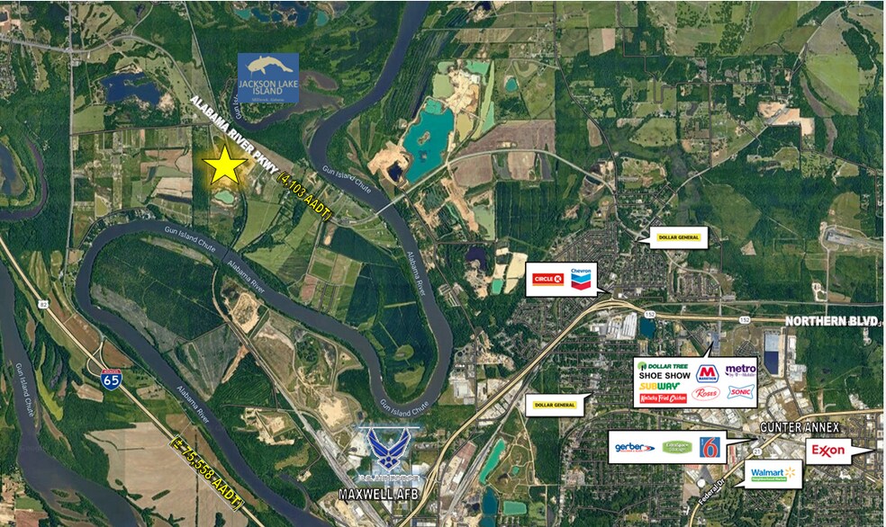More Photos Of 1826 Alabama River Pkwy, Millbrook Land For Sale