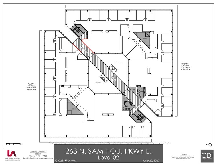 More Photos Of 263 N Sam Houston Pky E, Houston Office For Sale