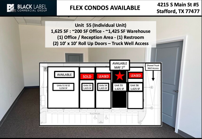 More Photos Of 4215 S Main St, Stafford Showroom For Sale