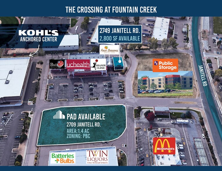 More Photos Of 2749-2779 Janitell Rd, Colorado Springs Freestanding For Sale