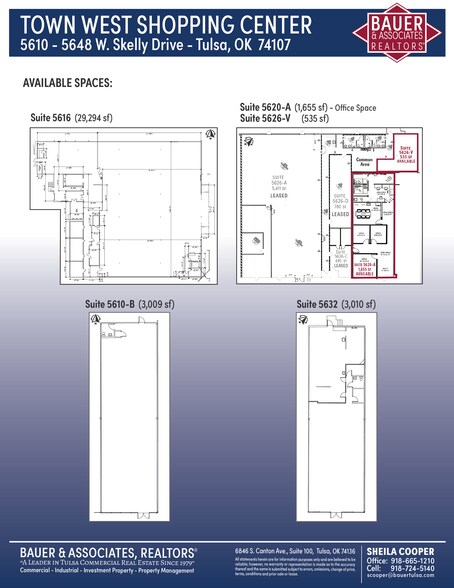 More Photos Of 5610-5648 W Skelly Dr, Tulsa Unknown For Lease