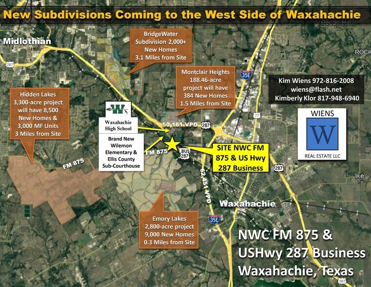 More Photos Of 2541 US-287 BUS, Waxahachie Land For Sale