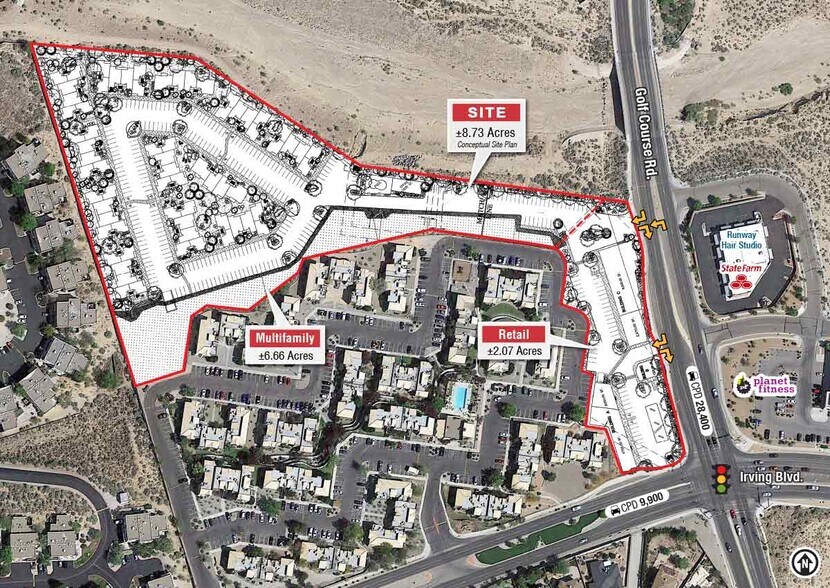 More Photos Of GOLF Crse @ Irving, Albuquerque Land For Sale