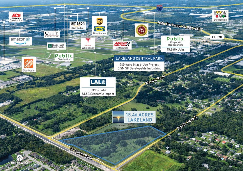 More Photos Of W Pipkin Rd, Lakeland Land For Sale