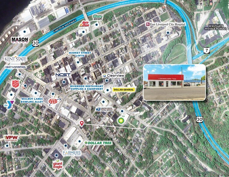 More Photos Of 653 Walnut St, East Liverpool General Retail For Sale