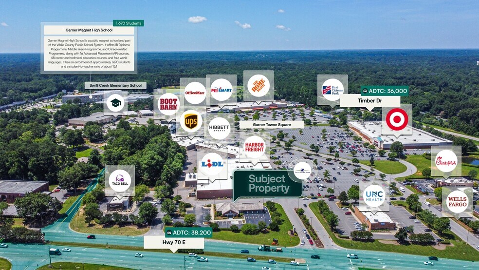 More Photos Of 1145 US Highway 70 W, Garner Bank For Sale