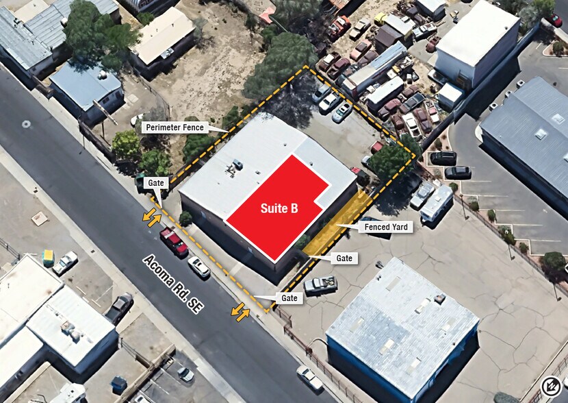 More Photos Of 9808 Acoma Rd SE, Albuquerque Warehouse For Lease
