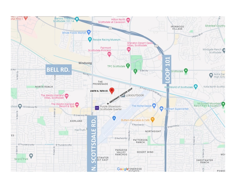 More Photos Of 15979 N 76th St, Scottsdale Showroom For Lease