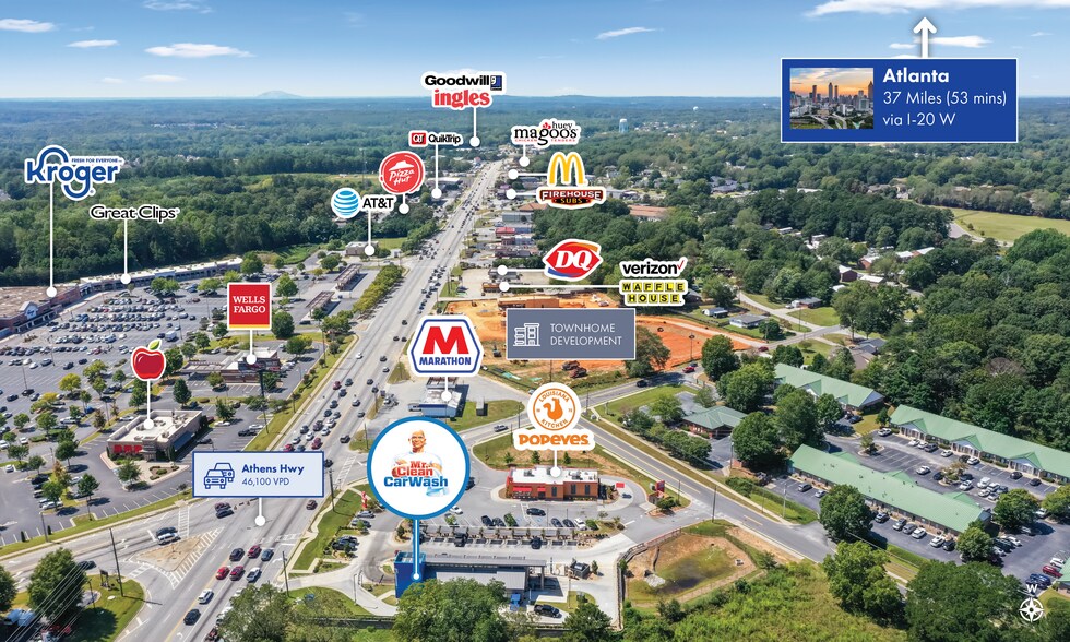 More Photos Of 4840 Atlanta Hwy, Loganville Carwash For Sale