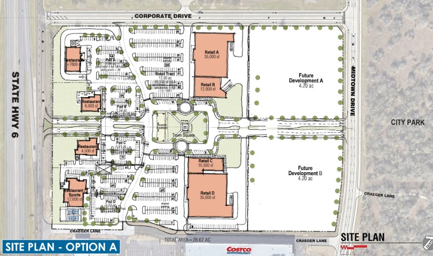 More Photos Of NEC SH-6 & Corporate Pkwy, College Station Land For Lease