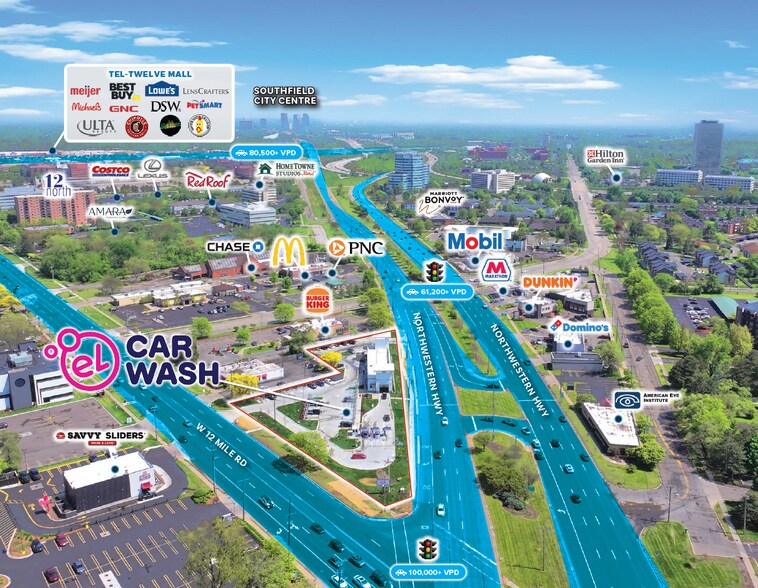 More Photos Of 28810 Northwestern Hwy, Southfield Carwash For Sale