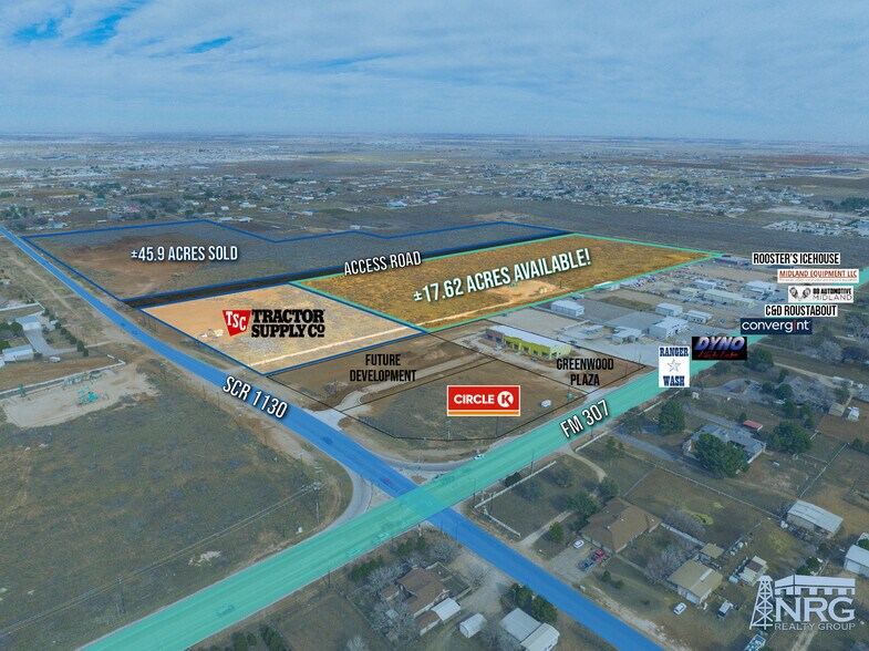 Primary Photo Of BTS on SCR 1130 & FM 307, Midland Land For Sale