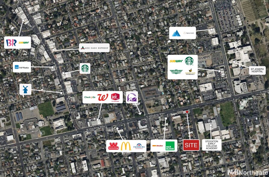 More Photos Of 228 E Harding Way, Stockton Unknown For Lease