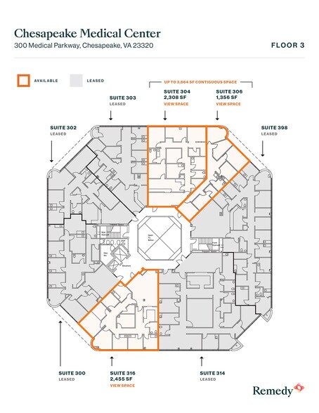 More Photos Of 300 Medical Pky, Chesapeake Medical For Lease