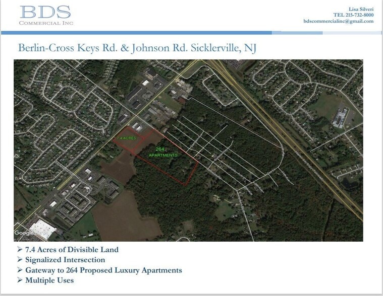 More Photos Of 690 Berlin Cross Keys Rd, Sicklerville Land For Sale