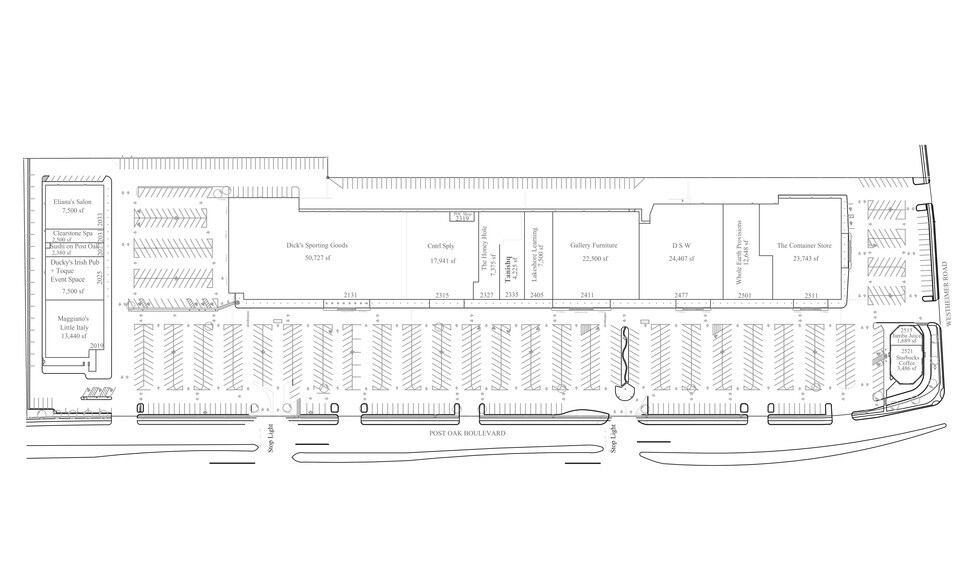 More Photos Of 2019-2521 Post Oak Blvd, Houston Unknown For Lease