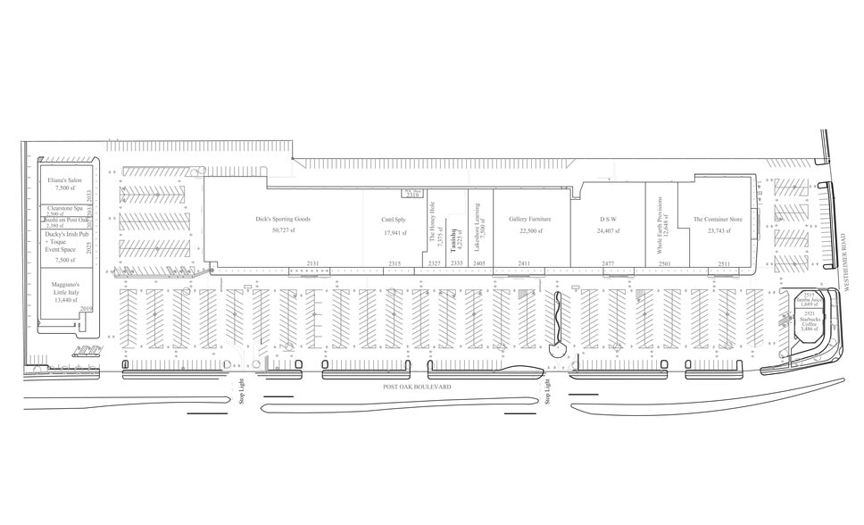 More Photos Of 2019-2521 Post Oak Blvd, Houston Unknown For Lease