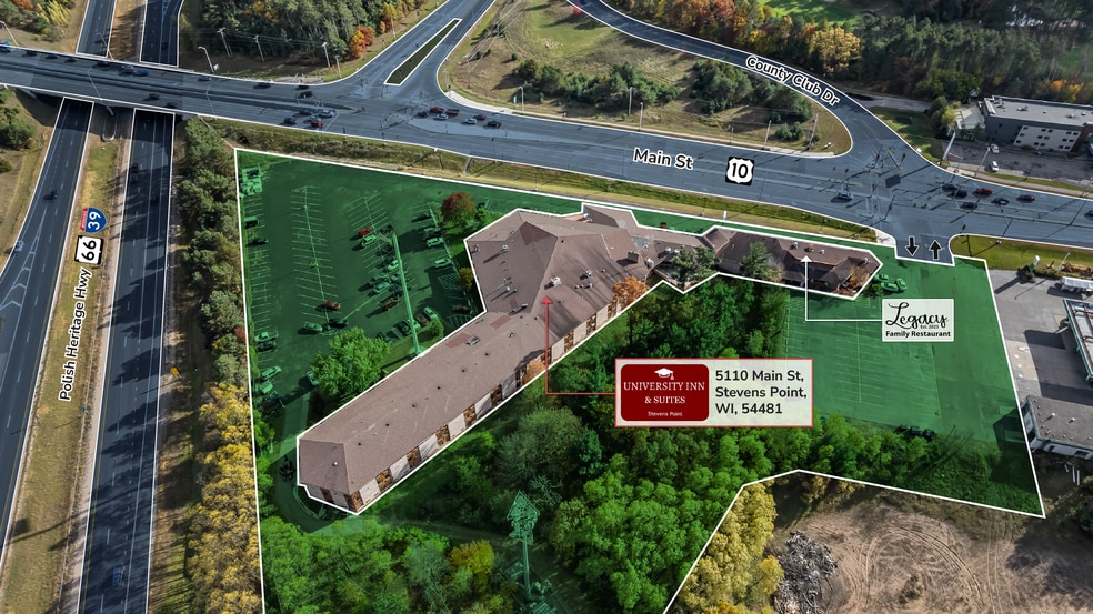 More Photos Of 5110 Main St, Stevens Point Hotel For Sale