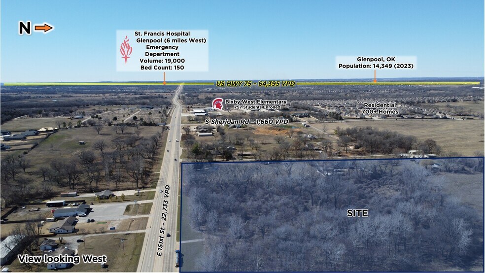 More Photos Of 151st and S Memorial dr, Bixby Land For Sale