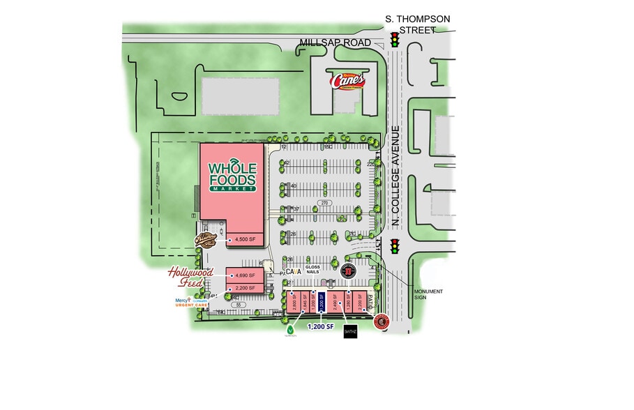 More Photos Of 3379 N College Ave, Fayetteville Freestanding For Lease