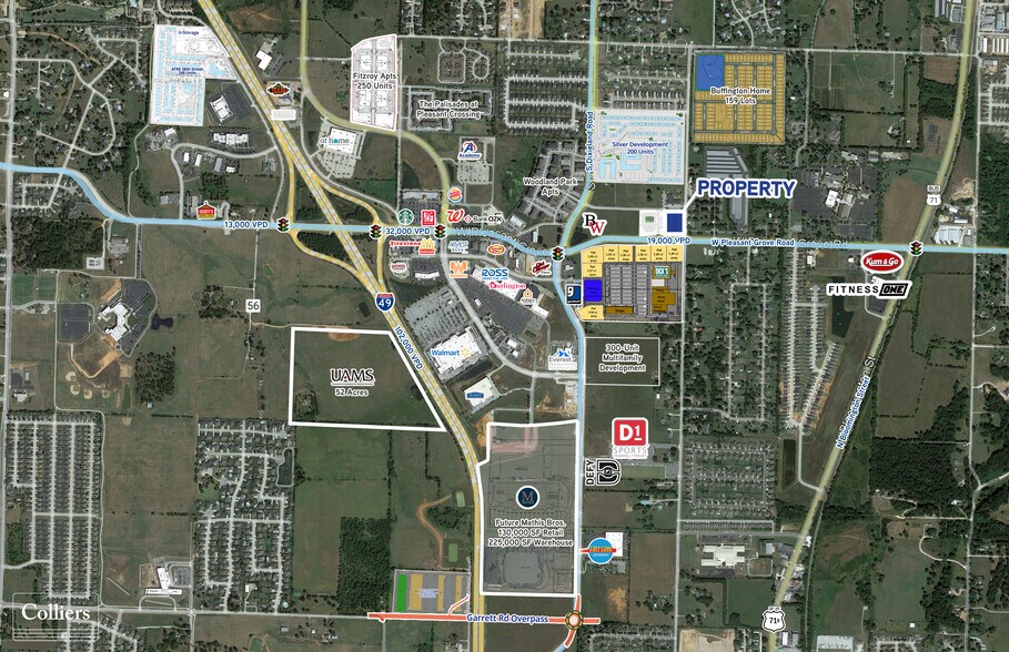 More Photos Of 1707 W Pleasant Grove Rd, Rogers Land For Sale