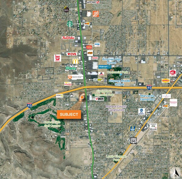 More Photos Of 3123-3155 N Stockton Hill Rd, Kingman General Retail For Lease