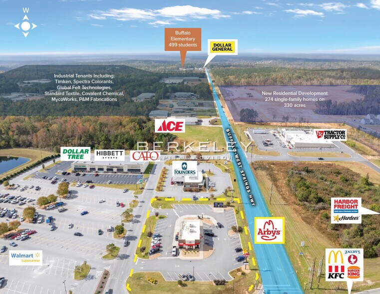 More Photos Of 313 Buffalo West Springs Hwy, Union Fast Food For Sale