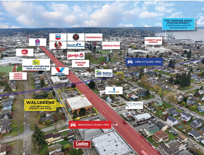 More Photos Of 2205 Broadway Ave, Everett General Retail For Sale