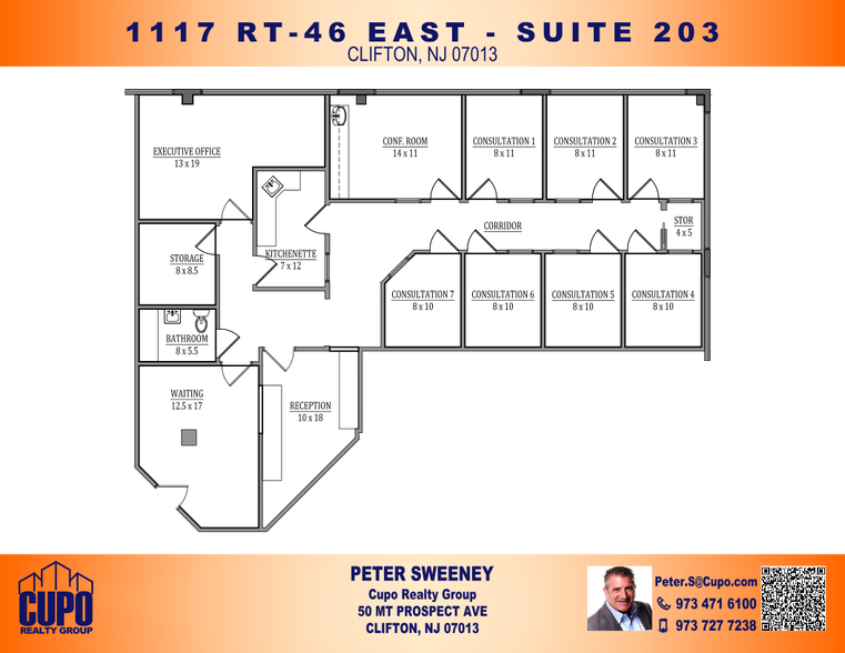 More Photos Of 1117 E Route 46, Clifton Medical For Lease