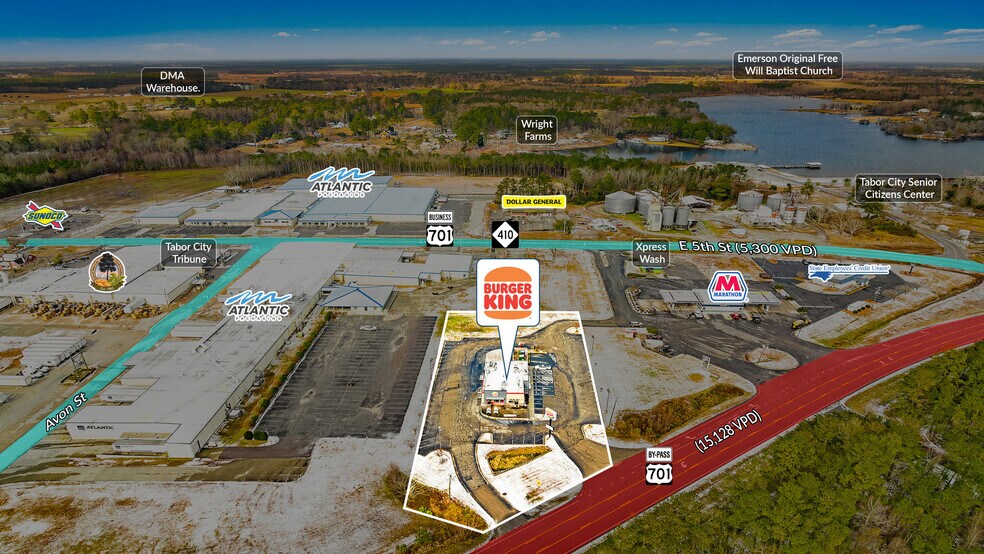 More Photos Of 801 N US Hwy 701, Tabor City Fast Food For Sale