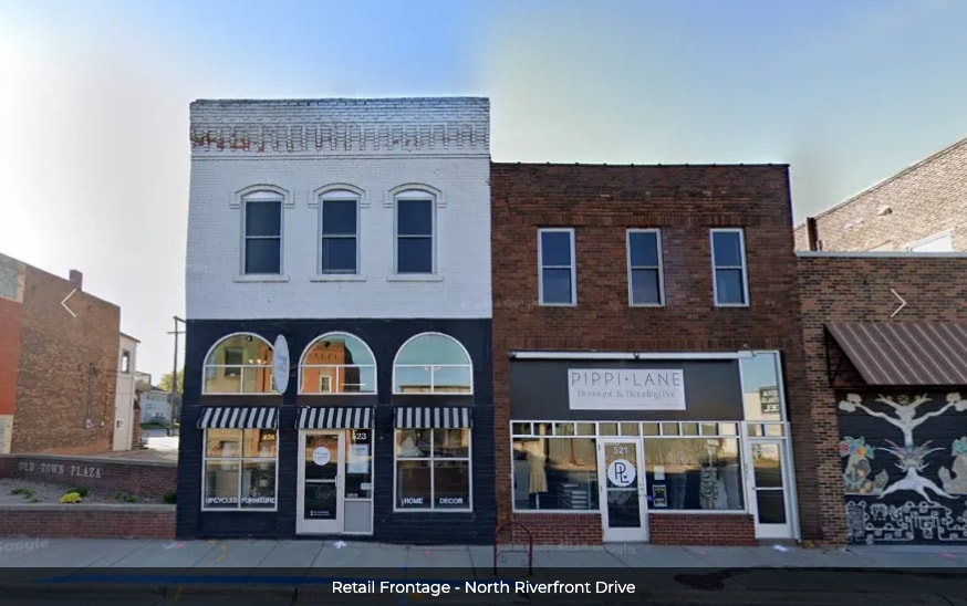 Primary Photo Of 521-523 N Riverfront Dr, Mankato Storefront Retail Office For Sale