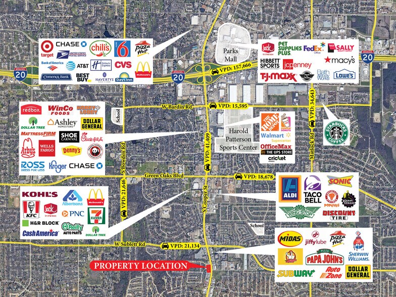 Primary Photo Of 6100 S Cooper St, Arlington Land For Sale