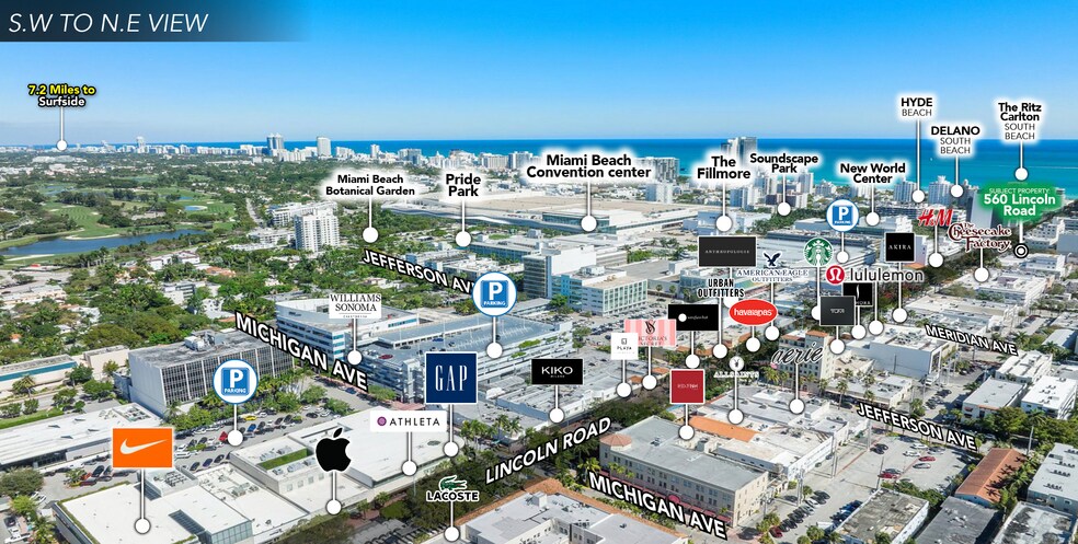 More Photos Of 540 Lincoln Rd, Miami Beach Office For Lease