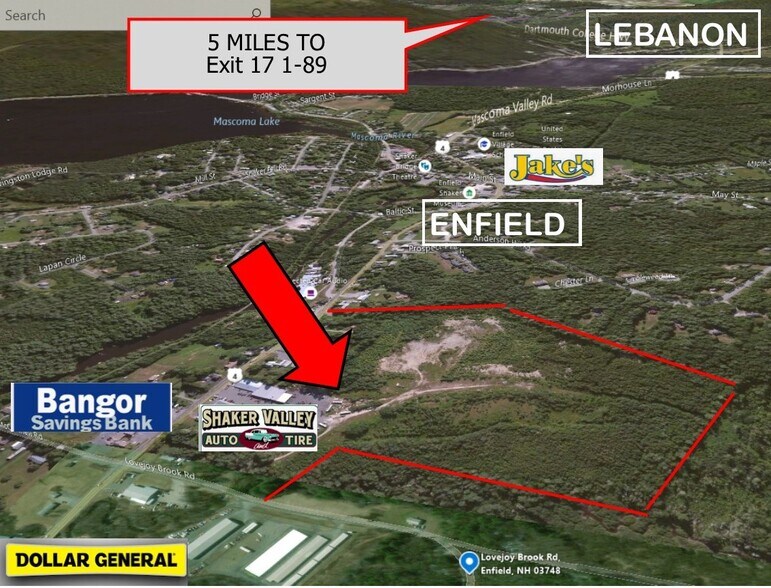 More Photos Of 453 Route 4, Enfield Land For Sale