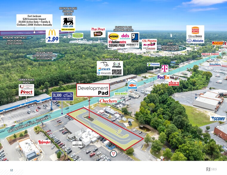 More Photos Of 7373 Two Notch Rd, Columbia Land For Sale