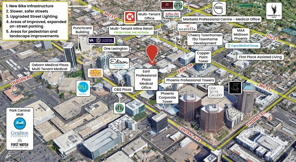 More Photos Of 51 E Monterey Way, Phoenix Medical For Lease