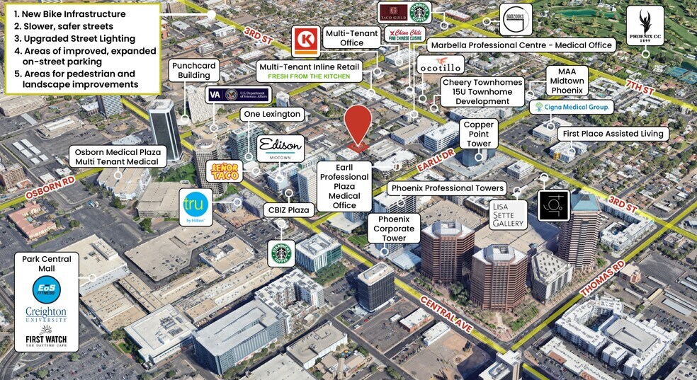 More Photos Of 51 E Monterey Way, Phoenix Medical For Lease