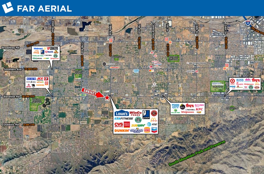 More Photos Of 1909 W Baseline Rd, Phoenix Fast Food For Lease