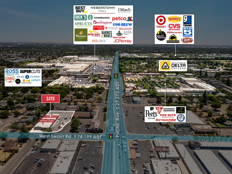 More Photos Of 5910-5940 Pacific Ave, Stockton Storefront Retail Office For Lease