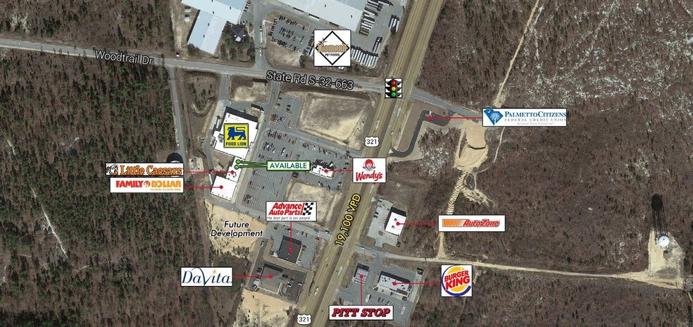 More Photos Of 5204-5216 Us-321, Gaston Unknown For Lease