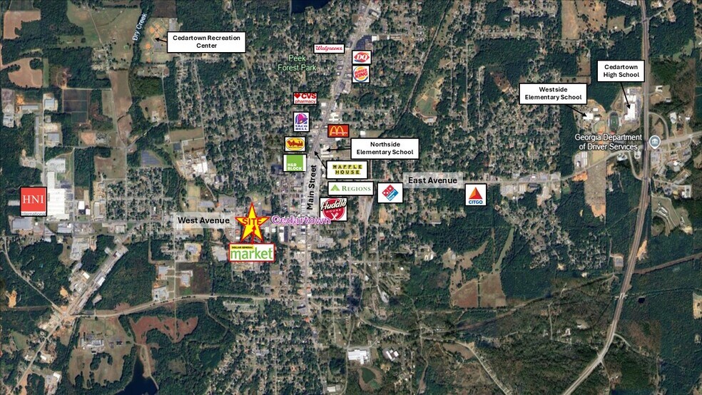 More Photos Of 401 West Avenue, Cedartown General Retail For Sale