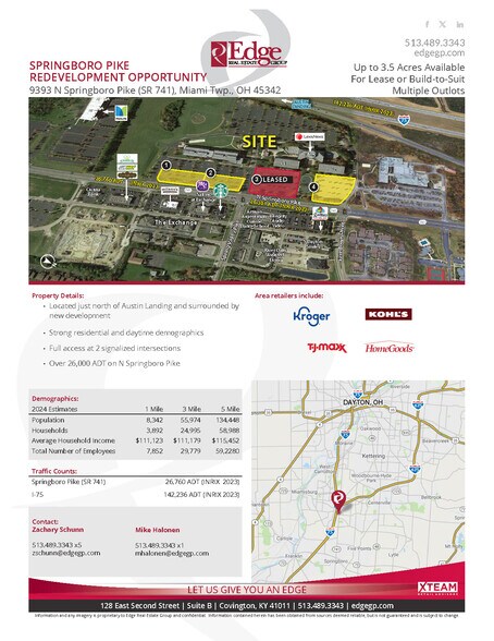 More Photos Of 9393 Springboro Pike, Miamisburg Land For Lease