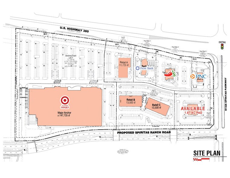 More Photos Of SWC - US 380 & Ryan Spiritas Pkwy, Little Elm Land For Sale